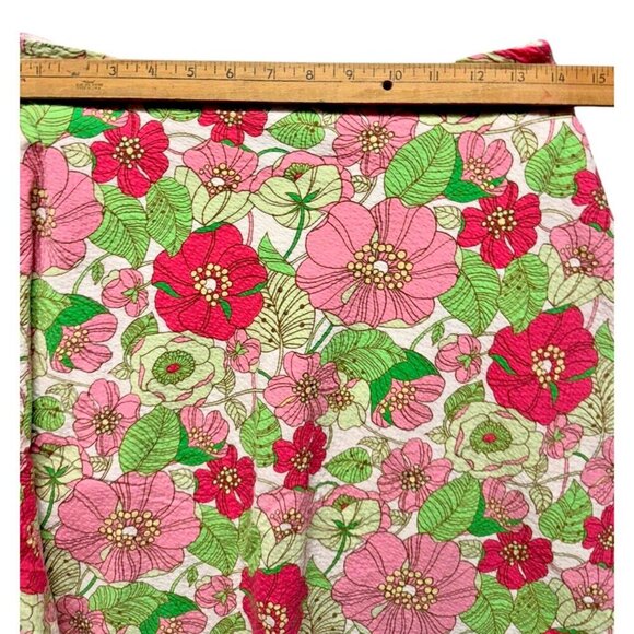 Y2K 2000s Vintage‎ Gap A-Line Flare Skirt Women's 1 Floral Zipper 21" - Picture 7 of 7